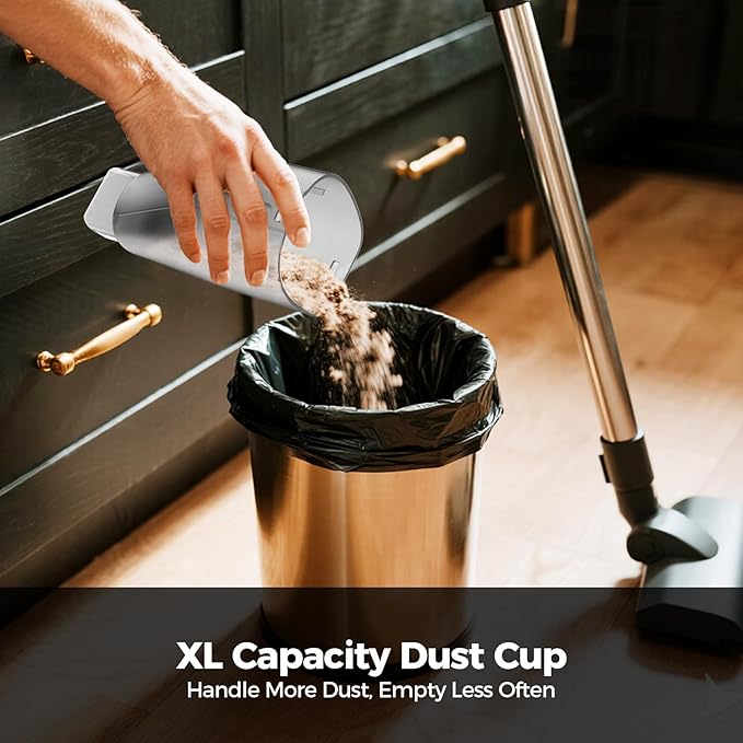 Handheld Vacuum Cordless -Car Vacuum Portable Cordless Cleaner Powerful Suction,1.2lbs Lightweight, Type-C Charge, Multiple Accessories, Portable Hand Vacuum for Home, Pet and Car