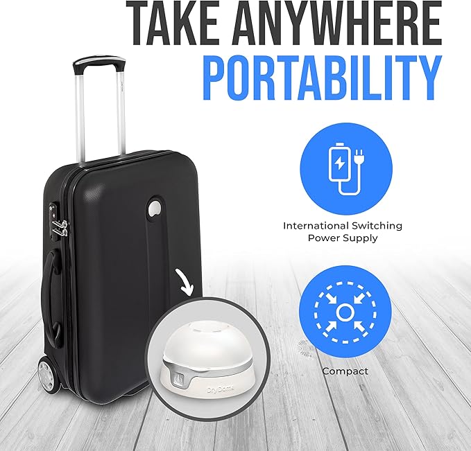 DryDome by Dry & Store | Compact Dryer Using Convection | Hearing Aid Dehumidifier