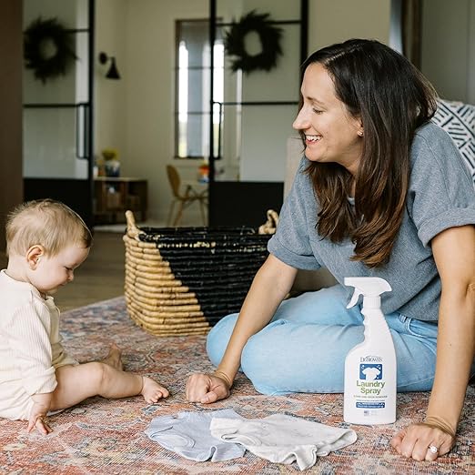 Dr. Brown's Laundry Spray Stain and Odor Remover for Baby Clothes, Hypoallergenic, Fragrance-Free, 16 fl oz, 1 Pack