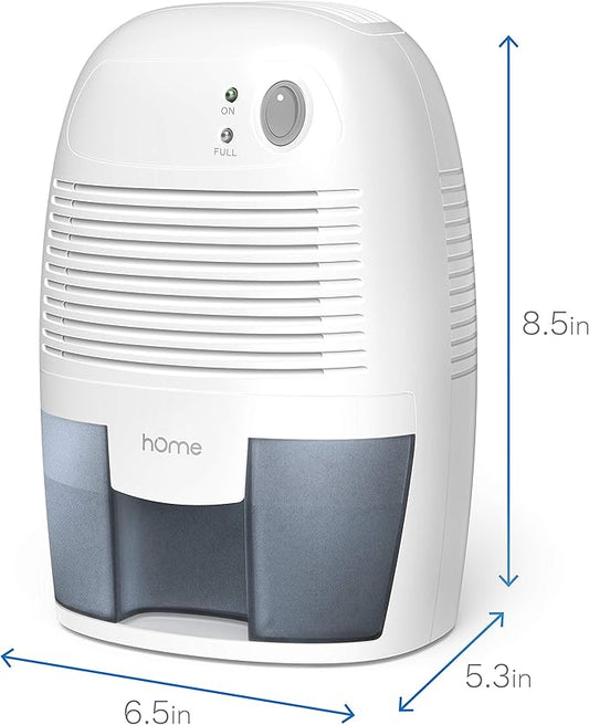 hOmeLabs Small Space Dehumidifier with Auto Shut Off - Compact and Portable