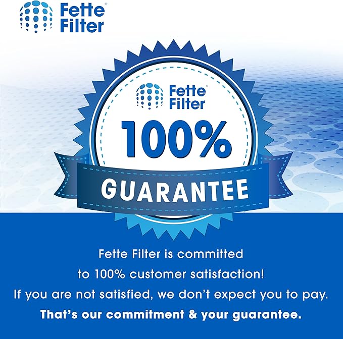 Fette Filter - Filter Compatible with BISSELL MYair Pro Hub and Plus Air Purifier Replacement HEPA and Carbon Filter Part # 3069 and 3389 - Pack of 1