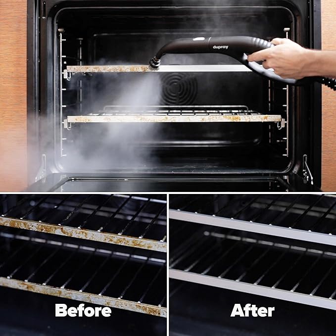 Dupray Small Stainless Steel Brushes - Ultimate Heavy-Duty Cleaning Accessories for Dupray Steam Cleaners, Pack of 10