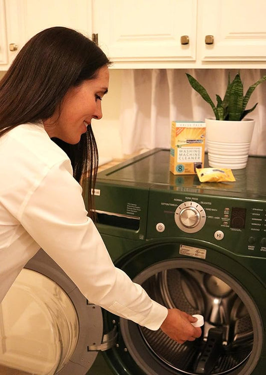 Eco-Friendly Washing Machine Cleaner, 8-XL-Tablets