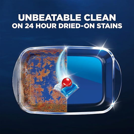 Finish - Quantum with Activblu technology - 37ct - Dishwasher Detergent - Powerball - Ultimate Clean and Shine - Dishwashing Tablets - Dish Tabs (Pack of 1)