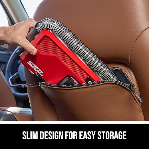SKIL Brushless Slim Vacuum 20V Kit Including 2.0Ah Battery and USB-C Charger-VA1200D-10