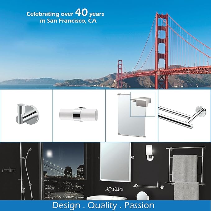 Gatco 4071 Elevate 18" Towel Bar, Satin Nickel