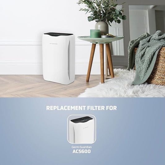 GermGuardian Filter N HEPA Pure Genuine Air Purifier Replacement Filter, Removes 99.97% of Pollutants GermGuardian Air Purifier AC5600, FLT5600
