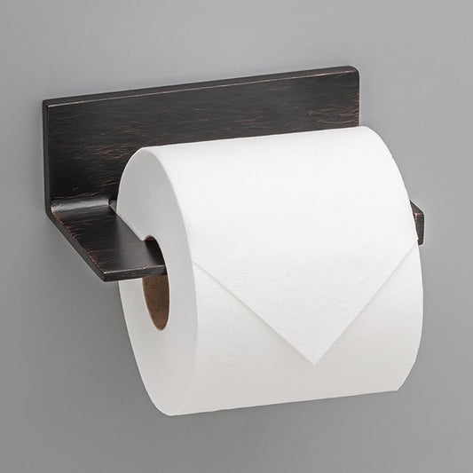Delta Vero (1-Pack) Toilet Paper Holder Venetian Bronze Tissue Roll Holder for Bathroom Organization and Storage Single Post Toilet Tissue Holder Wall Bathroom Accessories 77750-RB