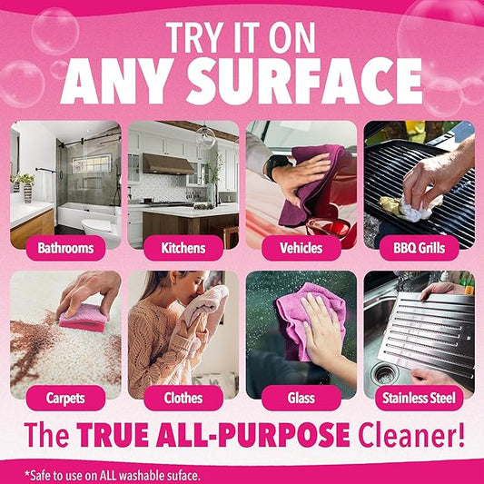 Quick 'n Brite Super Shot Liquid Cleaner, True All Purpose Cleaner, Concentrated, 32 oz