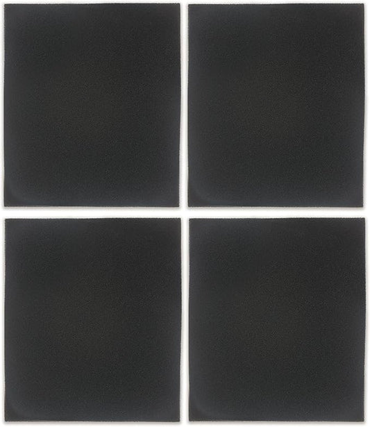 Fette Filter - Compatible 4 Pre-Filters with Activated Carbon for Vornado Air Purifiers AC300, AC350, AC500, AC550, PCO200, PCO300 and PCO500 Replaces Part # MD1-0023 (4 Carbons)