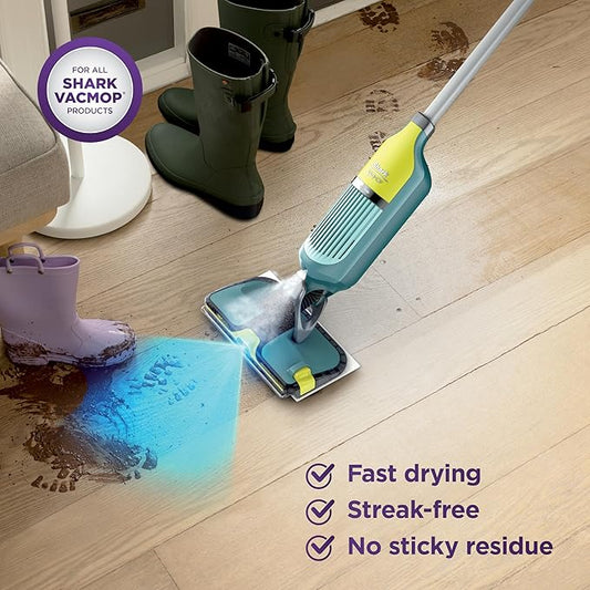 Shark VACMOP Pet Multi-Surface Floor Cleaner 2L Refill, Compatible with VM100, VM200, VM400 Series on sealed hard floors, Odor Neutralizer, Fast Drying, Streak-Free, Tropical Breeze Scent, VCO60