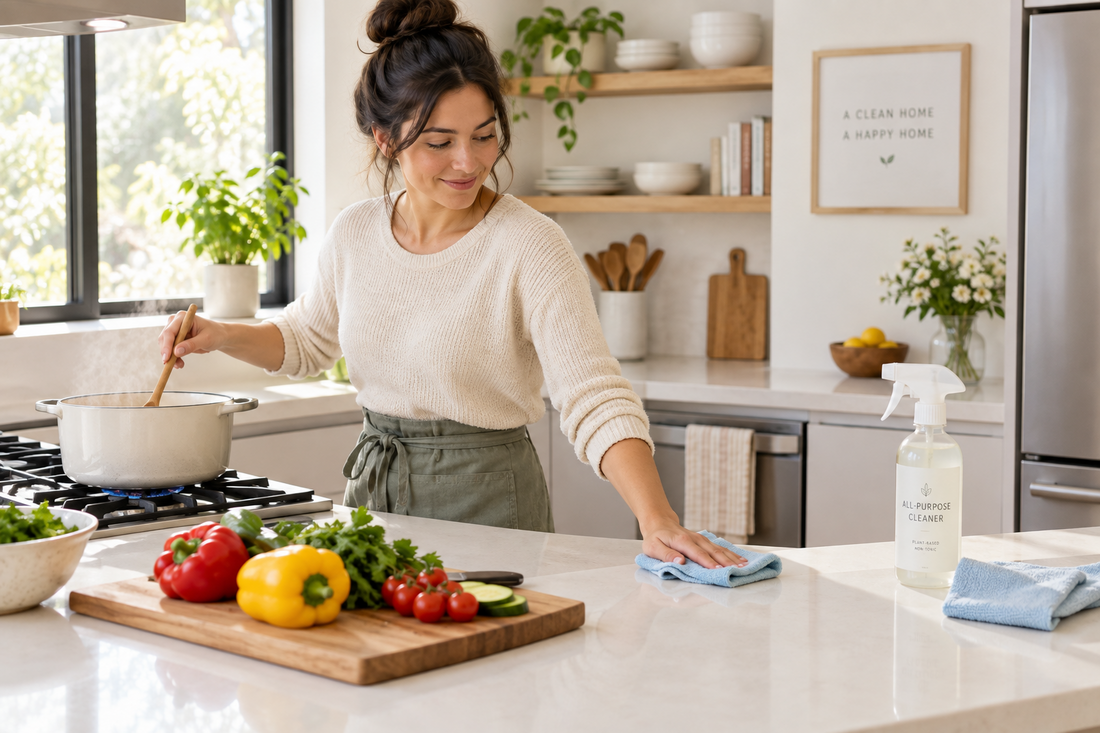 Clean While You Cook: The Kitchen Habit That Can Save You From the After-Dinner Mess