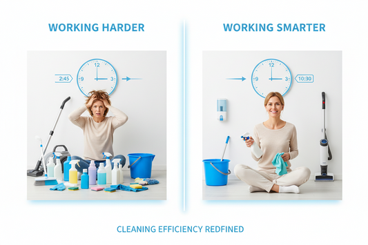 How We Cut Cleaning Time in Half Without Cleaning Less