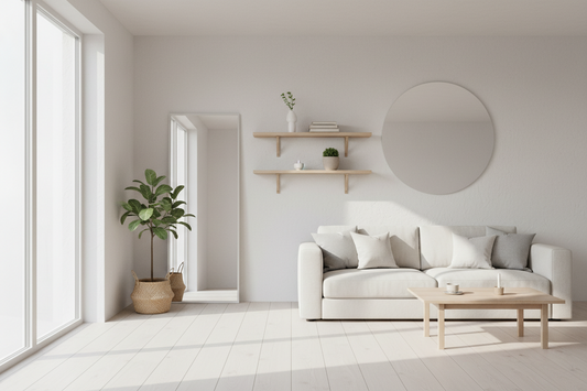How We Made a Small Space Feel Open and Calm