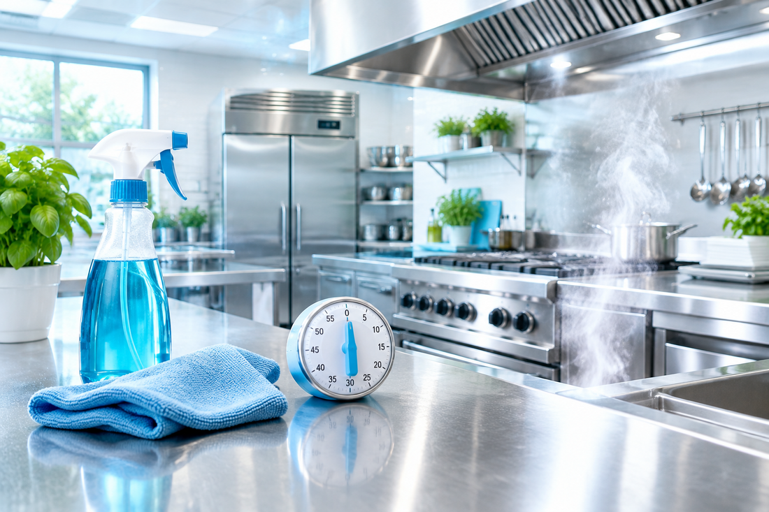 The 30-Minute Kitchen Masterclass: Professional SOPs to Conquer Grease, Grime, and Hidden Bacteria