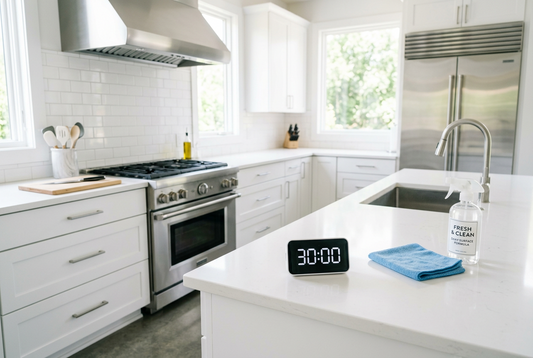 The 30-Minute Kitchen Masterclass: Professional SOPs to Conquer Grease, Grime, and Hidden Bacteria