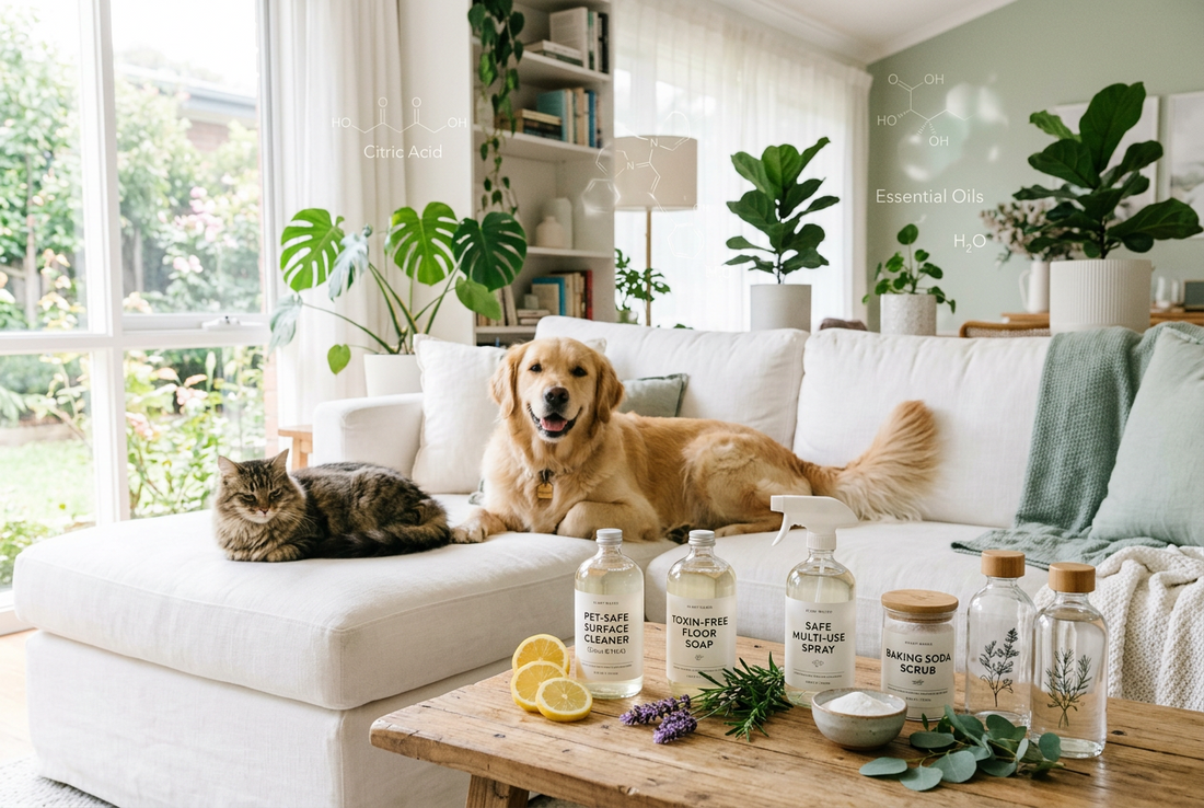 The Definitive Guide to a Toxin-Free Home: The Hidden Chemistry of Pet-Safe Cleaning Explained
