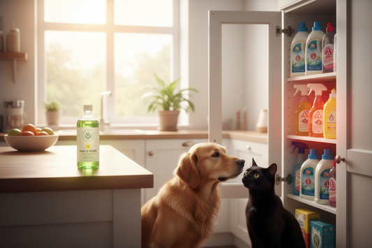 The Hidden Dangers in Your Cleaning Cabinet: Why Pet-Safe Products Are a Must