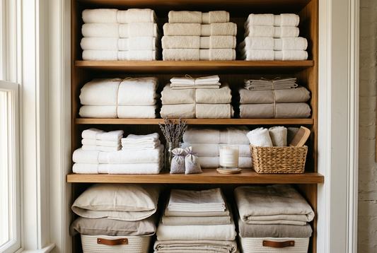The Linen Closet That Finally Works: A Simple System for Towels, Sheets, and Everyday Comfort