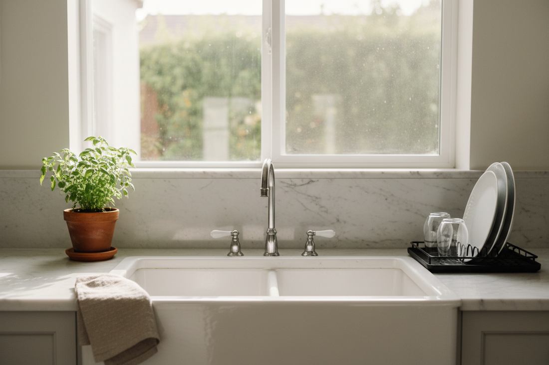 The Sink Reset: The Small Kitchen Habit That Makes the Whole Home Feel Cleaner