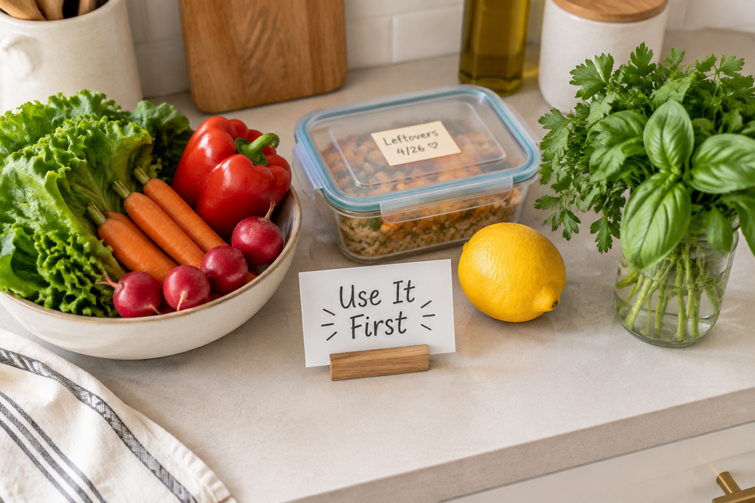 The “Use It First” Zone: A Small Kitchen Idea That Can Help Reduce Forgotten Food