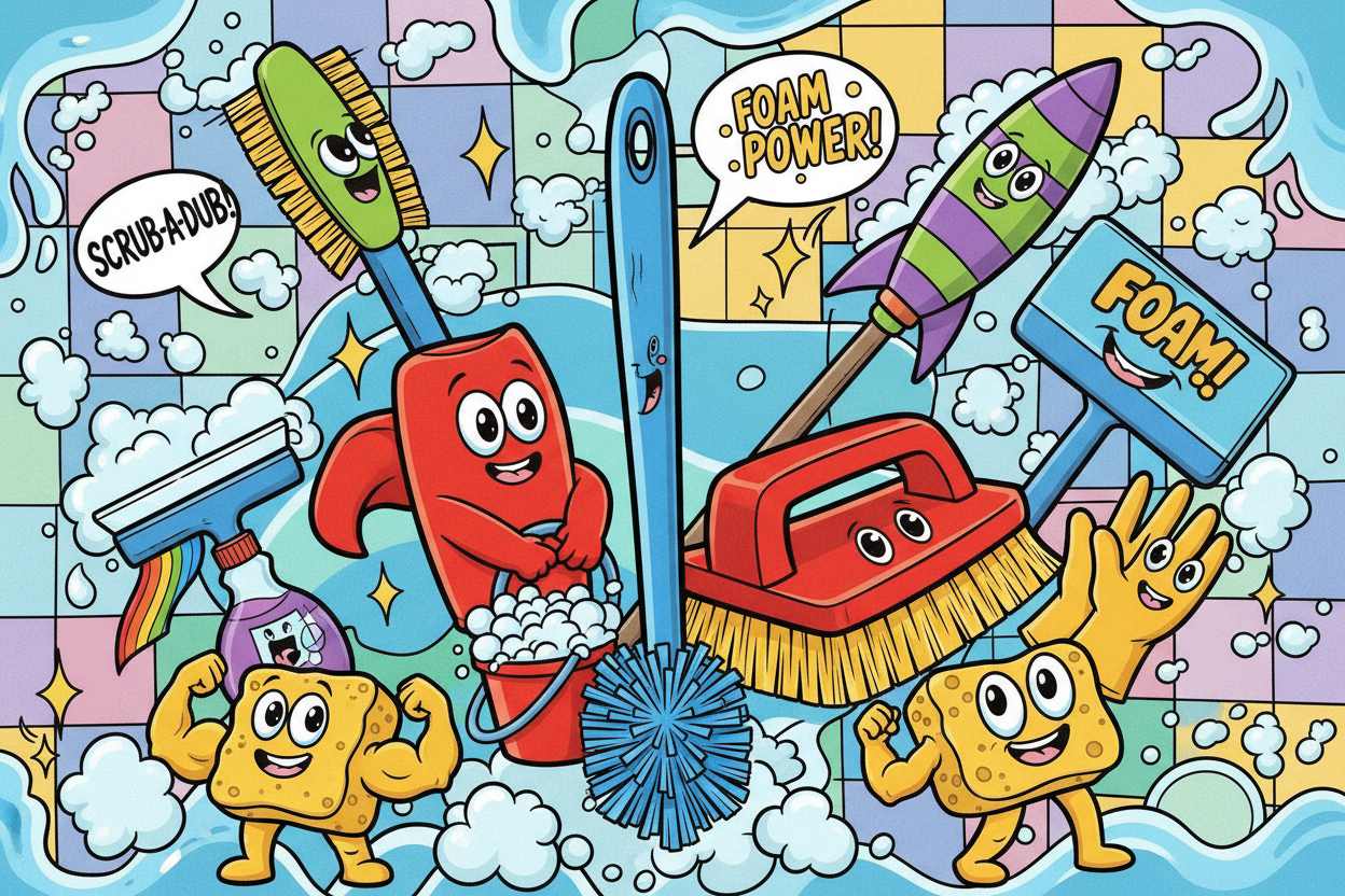 Bathroom Brushes & Tools