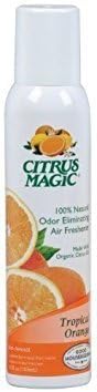 Citrus Magic Odor Eliminating Air Fresheners Fresh Orange Aerosol 3.5 Oz