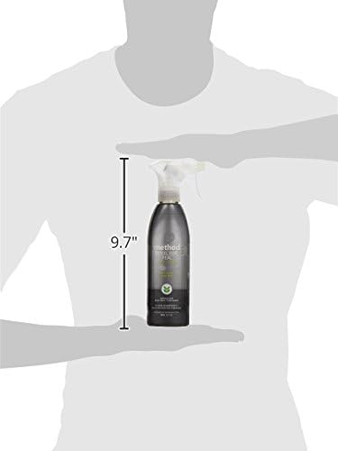 method Stainless Steel Cleaner + Polish Spray, Orchard Blossom, 12 oz