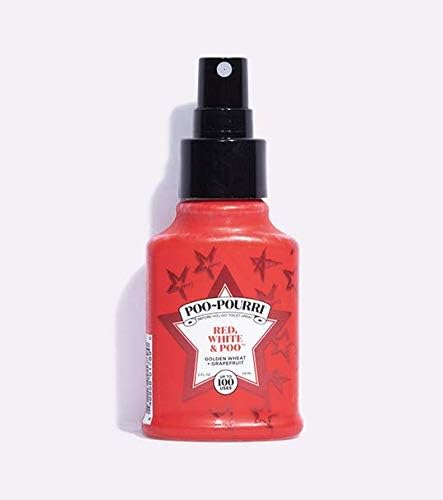 Poo-Pourri Before You Go Toilet Freedom Collection Red, White and Poo 2 Ounce, 2 Pack