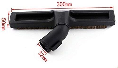 ANBOO 32mm 1 1/4 inches Vacuum Hardwood Floor Brush,Dust Dirt Attachment Interface Tool, Small Suction Brush Tubes Flexible Access to Anywhere, Strong Suction for Corners, Pets, Drawers
