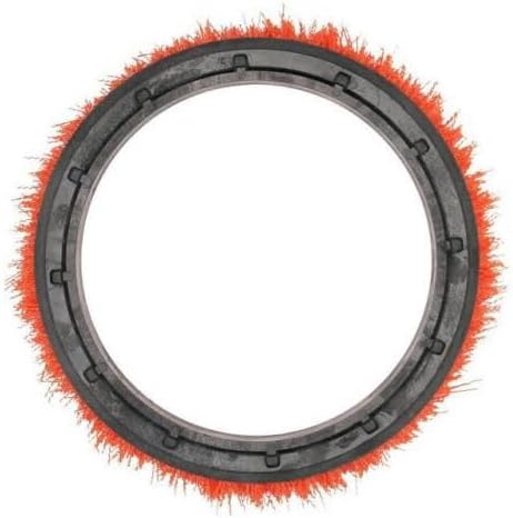 Oreck Commercial 237047 Orange Tile and Resilient Floor Scrub Brush, 10.5 in. Diameter, Polypropylene Bristle Floor Brush, Use with ORB550MC Oreck Commercial Orbiter Hard Floor Cleaner Machine