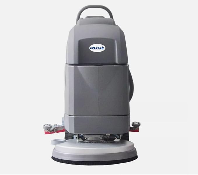 Walk Behind Floor Scrubber Machine *Non SELF-PROPELLED* Need to Push it Forward w/100AH Batteries 14.5 gal Tank, (Model: MX3NS-300NS)