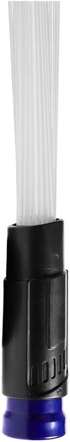 ANBOO 32mm 1 1/4 inches Vacuum Hardwood Floor Brush,Dust Dirt Attachment Interface Tool, Small Suction Brush Tubes Flexible Access to Anywhere, Strong Suction for Corners, Pets, Drawers