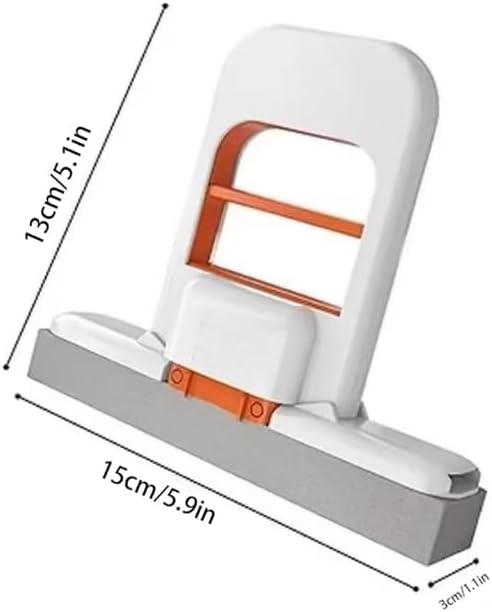 Mini Foldable Desktop Sponge Mop - Portable No-Mess Cleaning Pad for Small Spaces, Kitchen, Car Glass, Tile & Multi-Surfaces