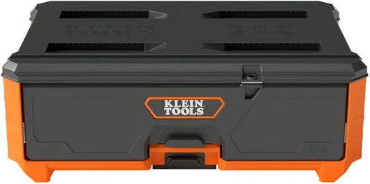Klein Tools 54844MB MODbox Compact Single Drawer Box Full Width, Tool Storage Drawer with Ball Bearing Slides, Dividers Included, PVC Foam Mat