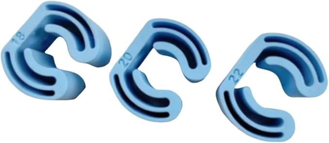 3 Pieces Mop and Broom Holder Wall Mounted Organizer Clips for Efficient Storage and Organization in Bathroom Kitchen or Garage (blue)