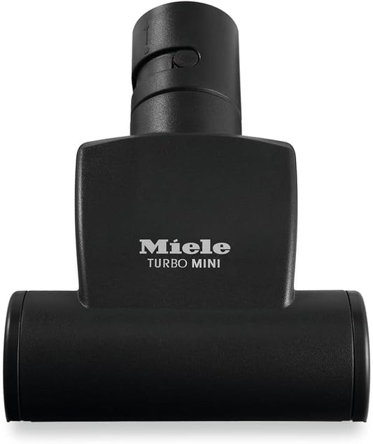 Miele Turbo Mini Turbo Brush STB 101, Attachable Handheld Tool for Pet Hair, Compatible with All Miele Vacuum Cleaners, Black