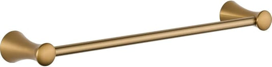 Delta Lahara (1-Pack) 18'' Towel Rack for Bathroom Champagne Bronze Towel Bar for Bathroom Wall Towel Holder Rod Wall Mounted 73818-CZ