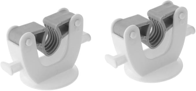 4pcs Self-Adhesive Mop and Broom Holder Wall Mounted Storage Organizer for Bathroom and Kitchen High Durability No Drilling Required Easy Install