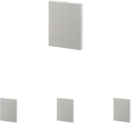 Fellowes AeraMax 290/300/DX95 Purifiers True HEPA Air Filter, 16.3" x 12.6" x 1.2", White, 9287201 (Pack of 4)