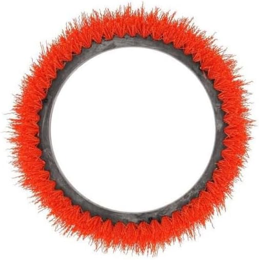 Oreck Commercial 237047 Orange Tile and Resilient Floor Scrub Brush, 10.5 in. Diameter, Polypropylene Bristle Floor Brush, Use with ORB550MC Oreck Commercial Orbiter Hard Floor Cleaner Machine