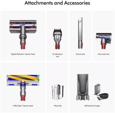 Dyson V15 Detect Handheld Stick Vacuum (Renewed), Standard
