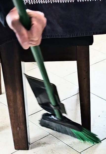 Dustpan is a Minimalist Dustpan, Designed with a Narrow Tray for Daily Lightweight Clean-up Chores. No More Misplaced Dustpans. Lightweight, Durable Made in The USA