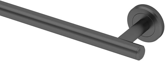 Gatco 4240MX Latitude II 24" Towel Bar, Matte Black