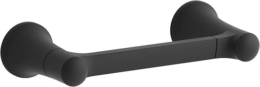 Kohler K-21954 Tempered Wall Mounted Pivoting Toilet Paper Holder - Matte Black