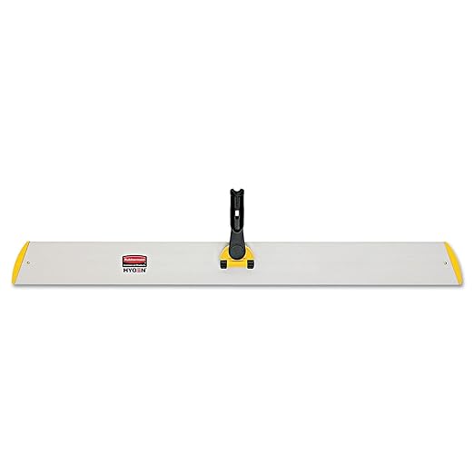 Rubbermaid Commercial Products HYGEN Microfiber Quick-Connect Mop Frame - 36 Inch, Silver, for Janitorial/Professional/Industrial Heavy-Duty Floor Cleaning/Mopping/Dusting, Plastic