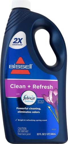 Bissell Deep Clean + Refresh with Febreze Freshness Spring & Renewal Formula, 1052B, 32 Ounces