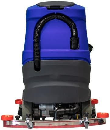 USA-Clean X26R Ride-On Auto Floor Scrubber Machine, 26 inch (750mm) Cleaning Path, Industrial Commercial Use, Large Tank Capacity, Battery Powered Quiet and Easy to Use