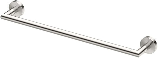 Gatco 4641 Glam 18" Towel Bar, Satin Nickel | Wall Mounted Towel Holder For Bathroom