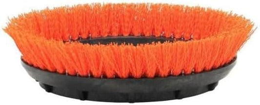 Oreck Commercial 237047 Orange Tile and Resilient Floor Scrub Brush, 10.5 in. Diameter, Polypropylene Bristle Floor Brush, Use with ORB550MC Oreck Commercial Orbiter Hard Floor Cleaner Machine